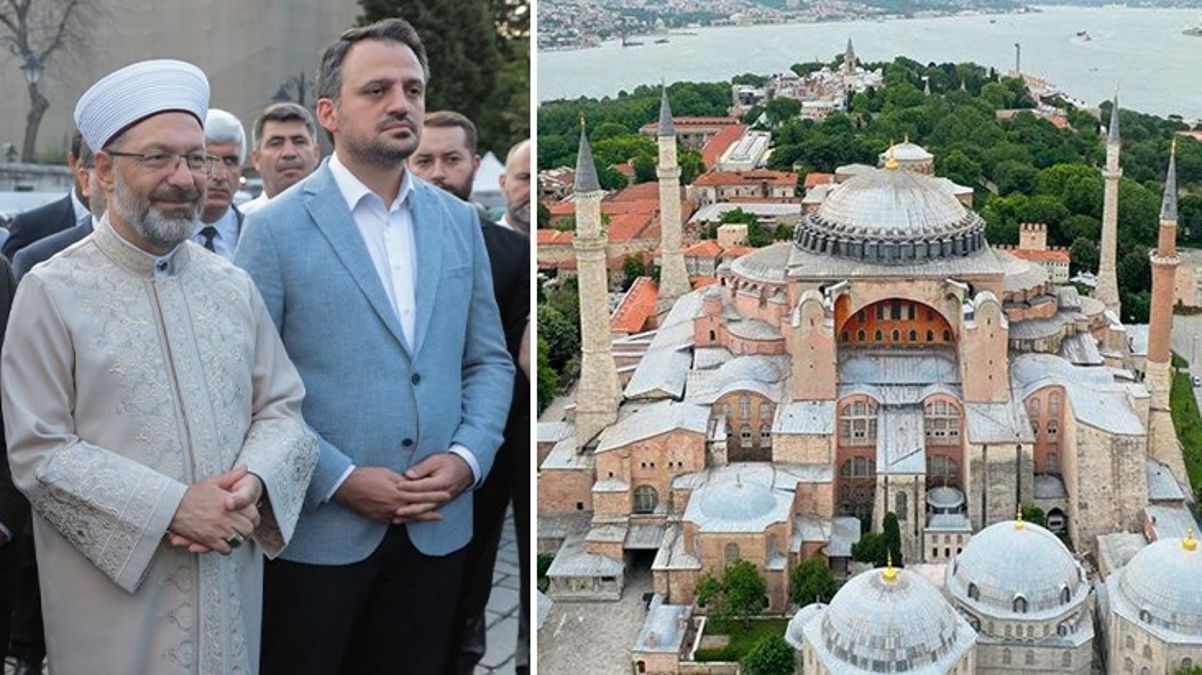 Ayasofya Camii'nin 86. Yıl Dönümünde Vatandaşlar Camiye Akın Etti