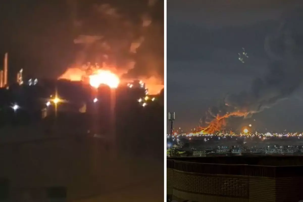 İsrail ateşle oynuyor! Dev petrokimya tesisine bomba yağdırdılar