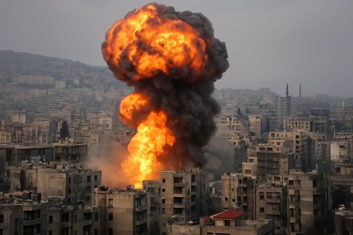 İsrail gece yarısı Suriye'yi vurdu