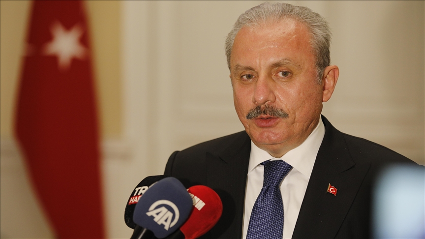 TBMM Başkanı Şentop: Cumhurbaşkanımız 'kaçmak' fiiliyle yan yana konulabilecek ülkedeki son kişi