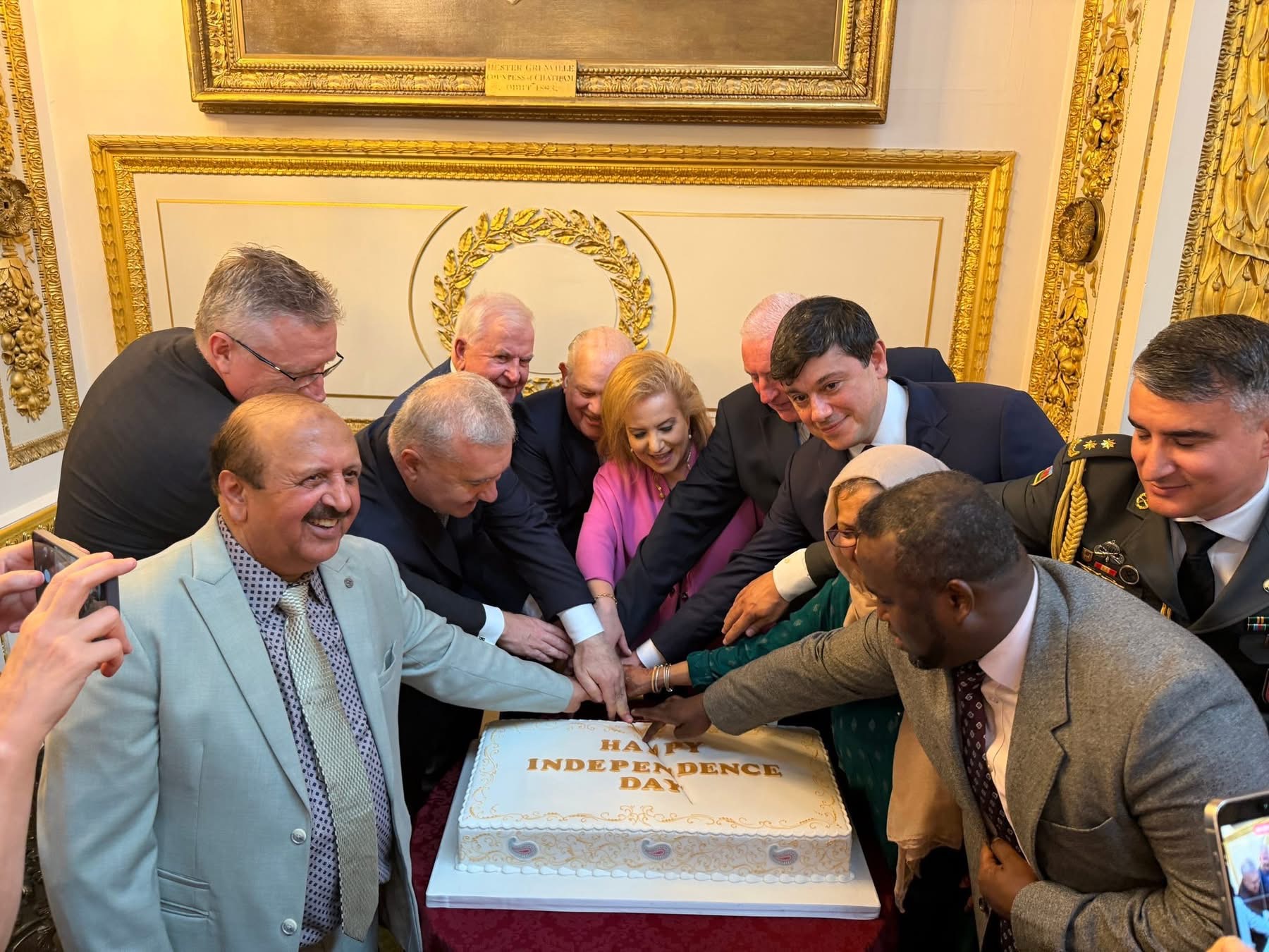 ATİK UK HIGH ADVISORY COUNCIL PRESIDENT LORD QURBAN HUSSAIN ATTENDED AZERBAIJAN’S INDEPENDENCE DAY RECEPTION