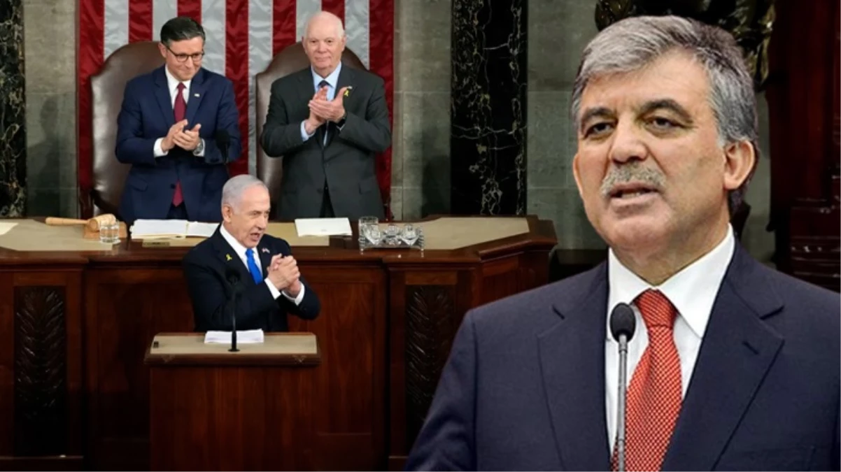 ABD Kongresi'nde krallar gibi karşılanan Netanyahu, Abdullah Gül'ü de küplere bindirdi