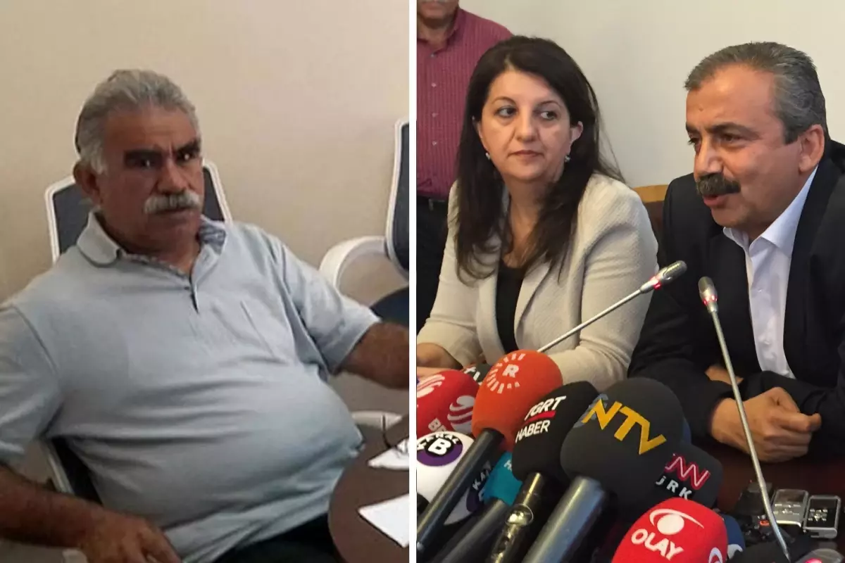 DEM Parti Milletvekilleri Sırrı Süreyya Önder ile Pervin Buldan, İmralı'da Öcalan ile görüşüyor