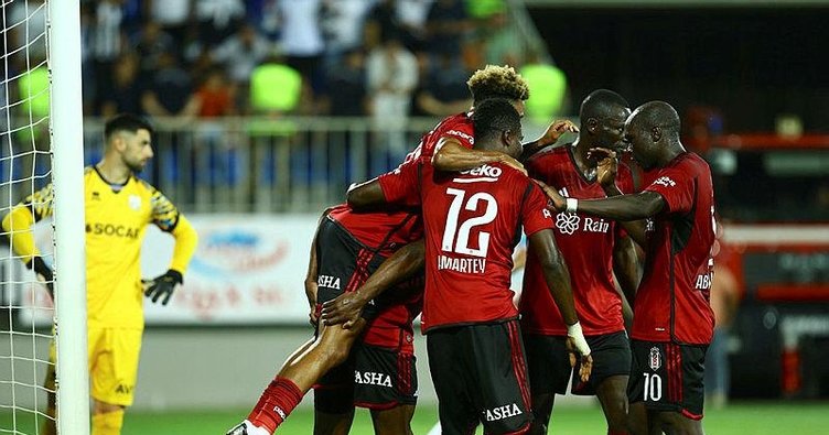 Beşiktaş, Neftçi'yi 3-1 mağlup etti
