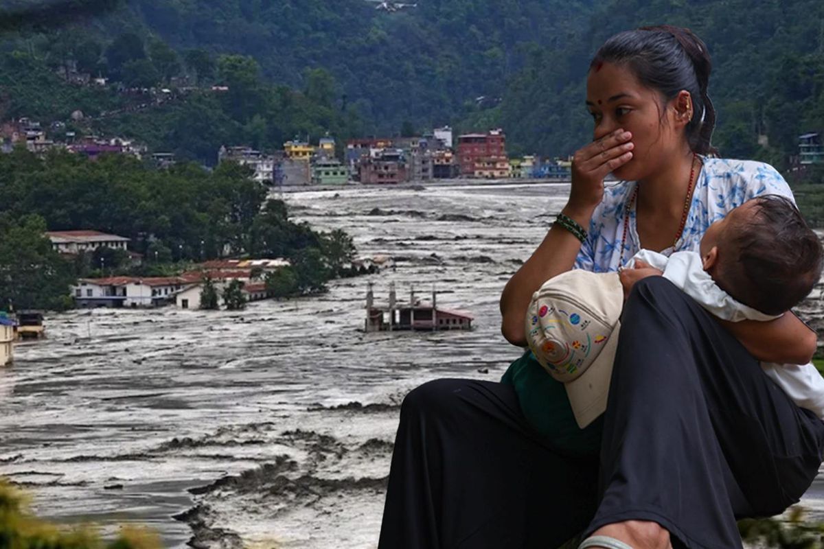 Tibet'te baraj patladı, sular Nepal'e doğru geliyor! Halka 