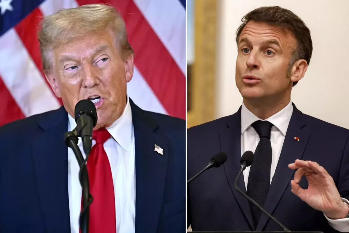 Trump'tan skandal sözler! Macron'u eşi üzerinden hedef aldı