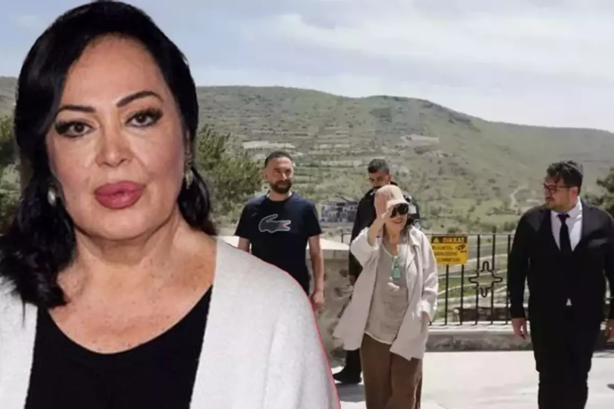 Türkan Şoray, 52 sene sonra Meryem Ana Kilisesi'ni ziyaret etti